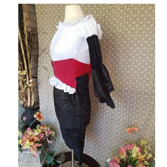 Vampiretta Girls Costume Vampire Halloween - Picture 4 of 5